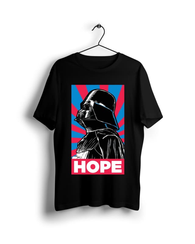 Darth Vader Hope - Digital Graphics Basic T-shirt Black - POD