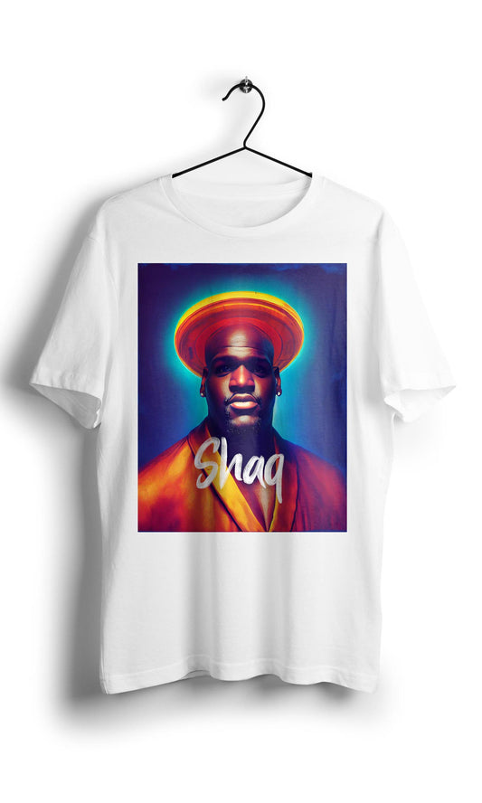 Shaquille O'Neal nba legends - Digital Graphics Basic T-shirt white