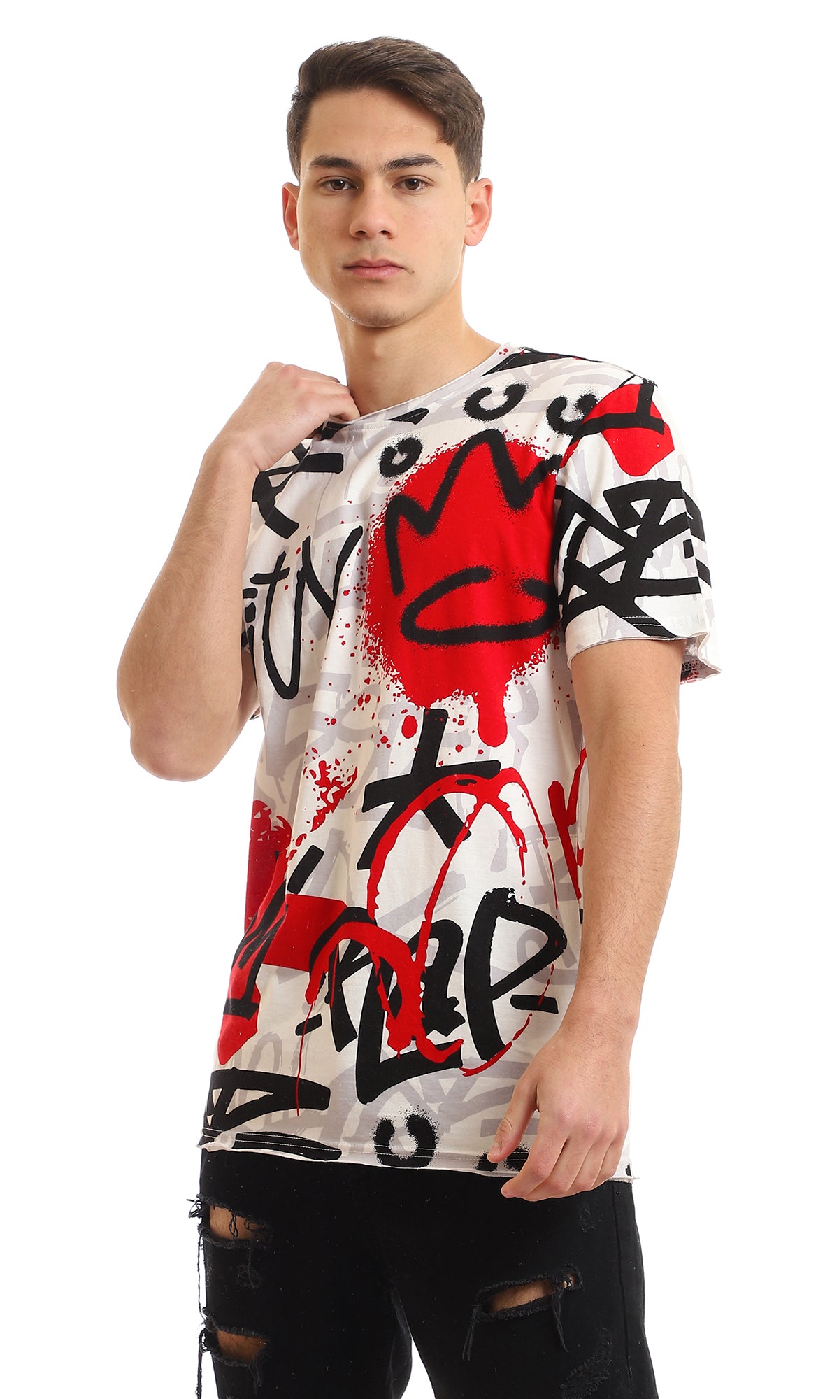 T-shirt à manches courtes pour hommes 97183