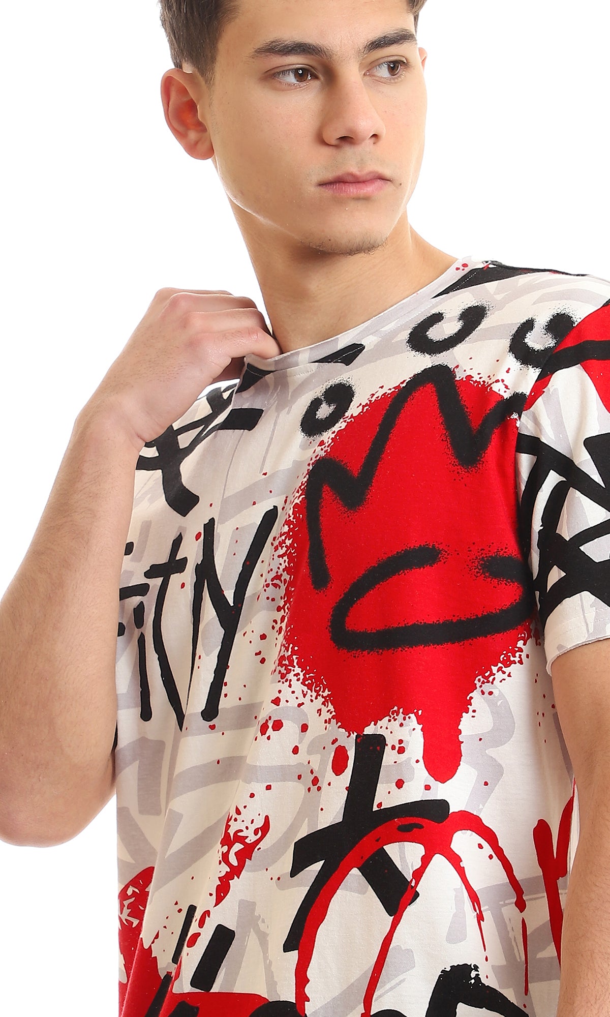 T-shirt à manches courtes pour hommes 97183