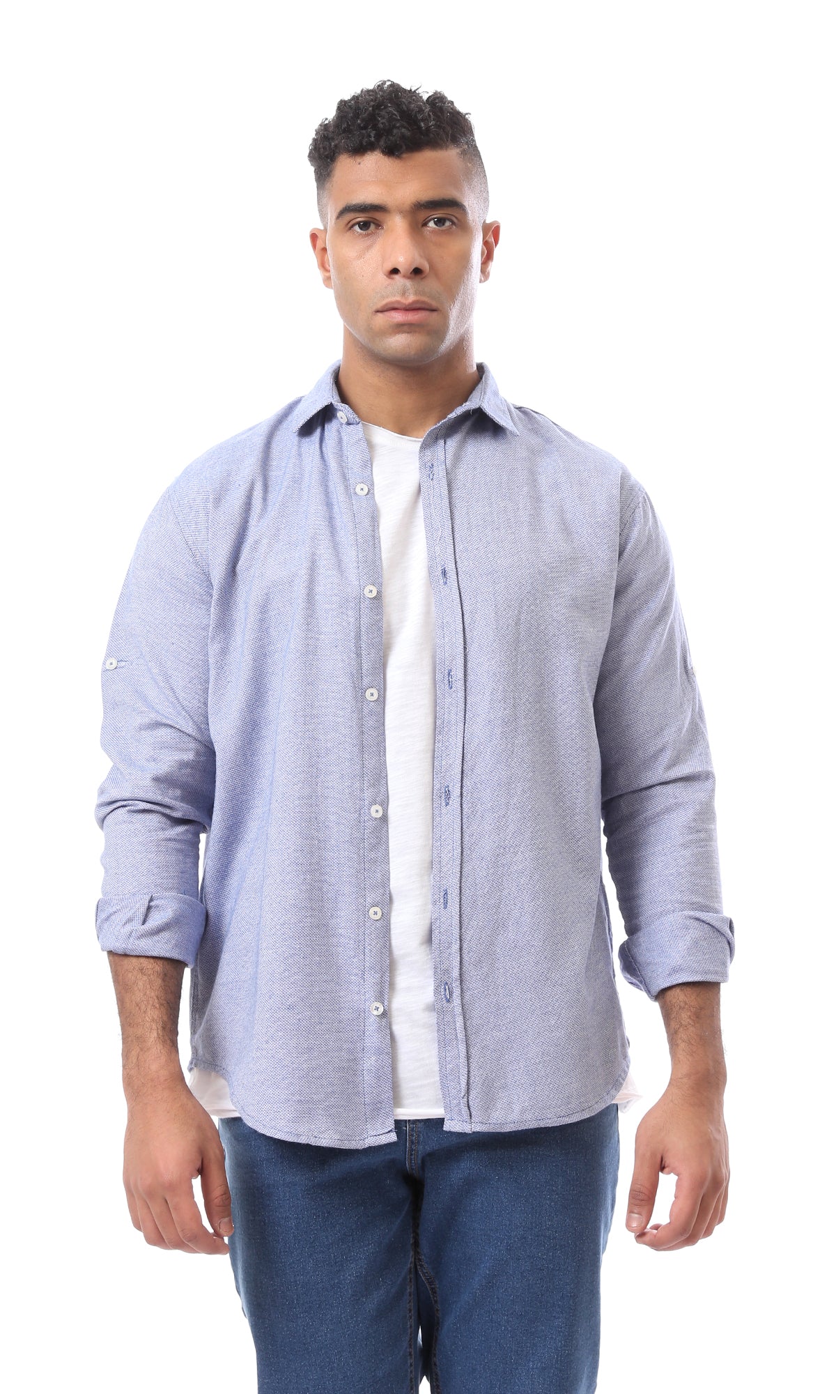 O163665 Men Long Sleeve Shirt