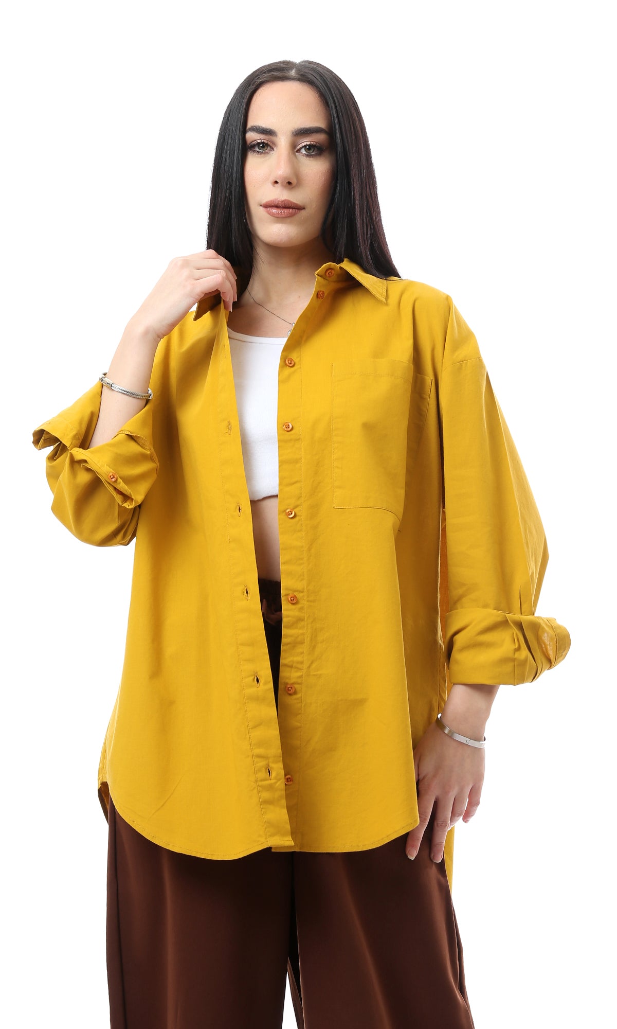 O165010 Women Long Sleeve Shirt