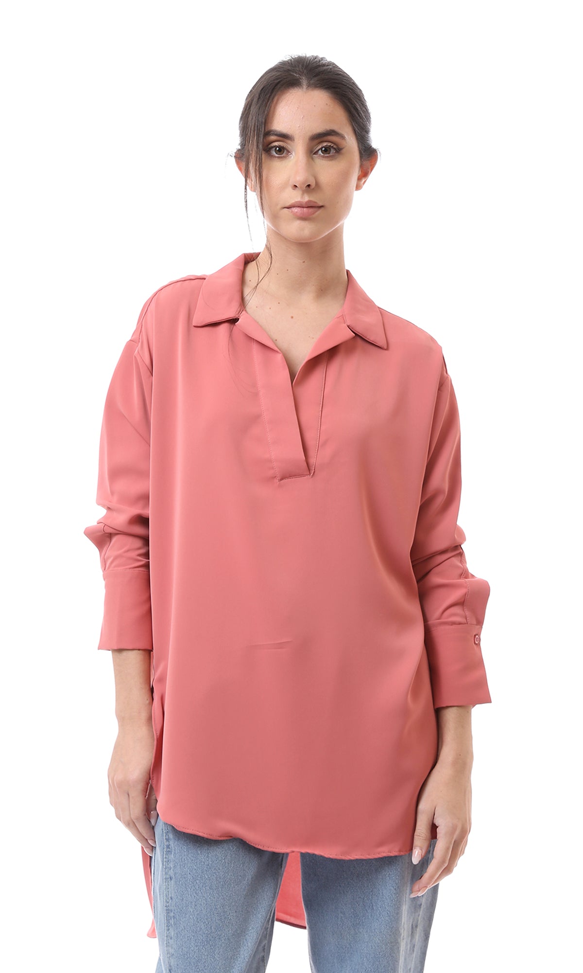 O165035 Women Long Sleeve Shirt