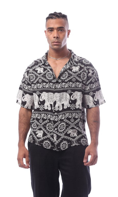 O168079 Men Short Sleeve Shirt