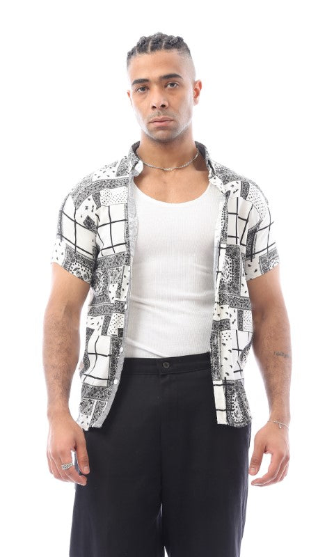 O168869 Men Short Sleeve Shirt