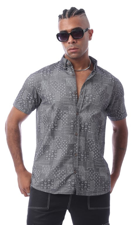 O170416 Men Short Sleeve Shirt