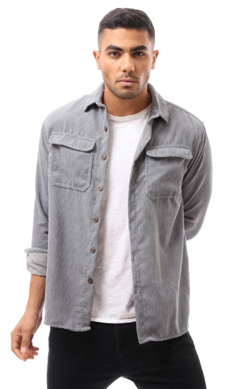 O174004 Men Long Sleeve Shirt