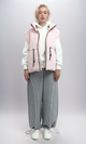 O192718 Ravin Women Vest Fly Zip Modern - Light Pink