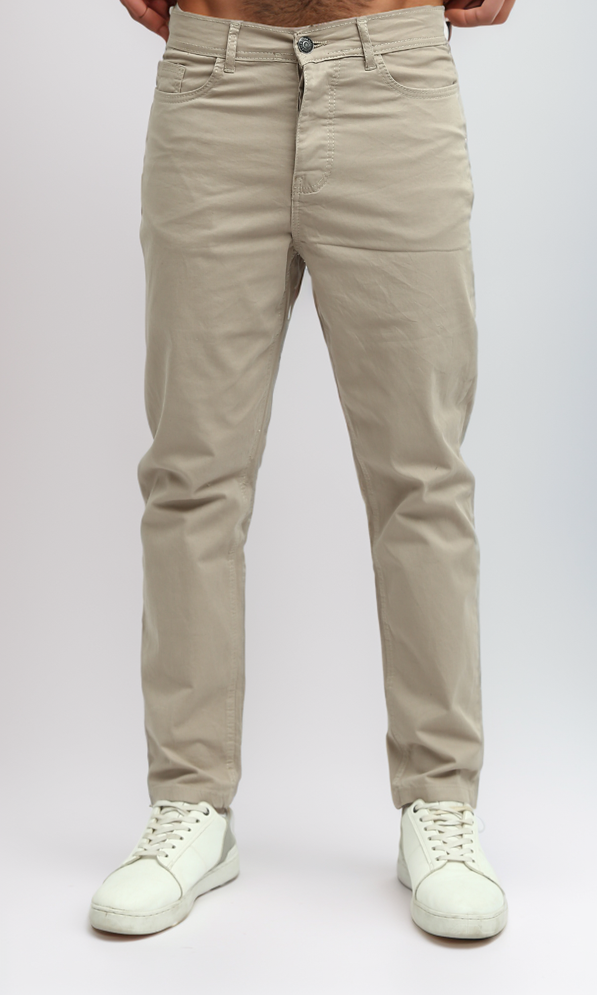 Stone Slim Fit Five-Pocket Chino Trousers - O192894
