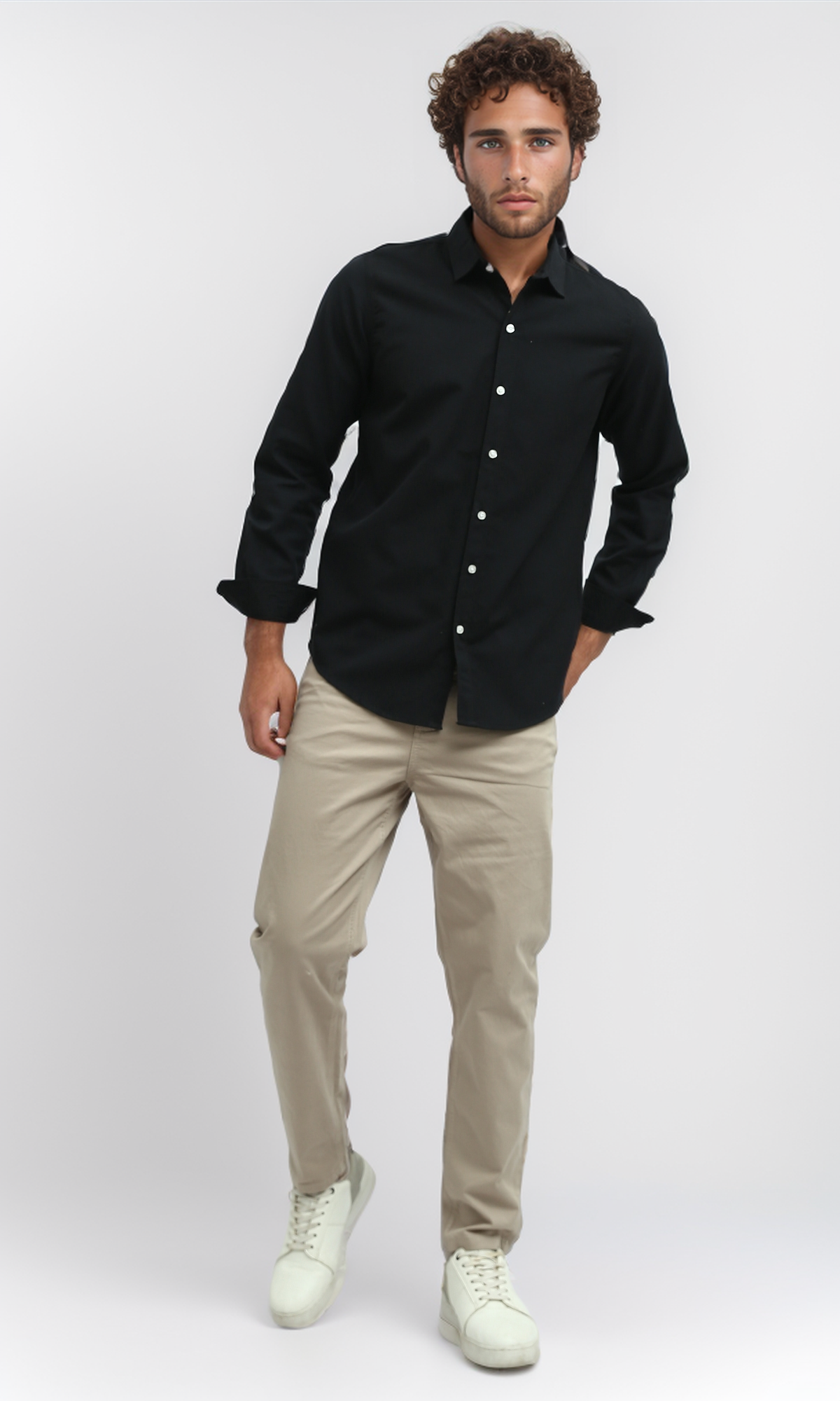 Stone Slim Fit Five-Pocket Chino Trousers - O192894