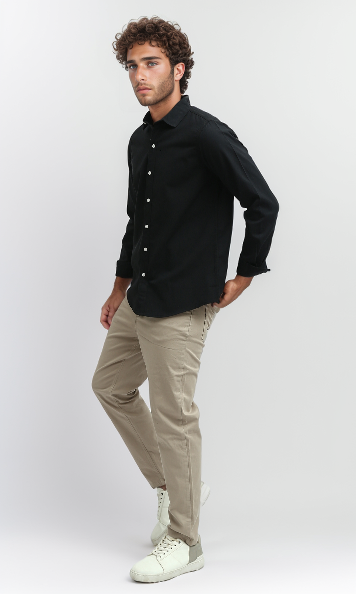 Stone Slim Fit Five-Pocket Chino Trousers - O192894