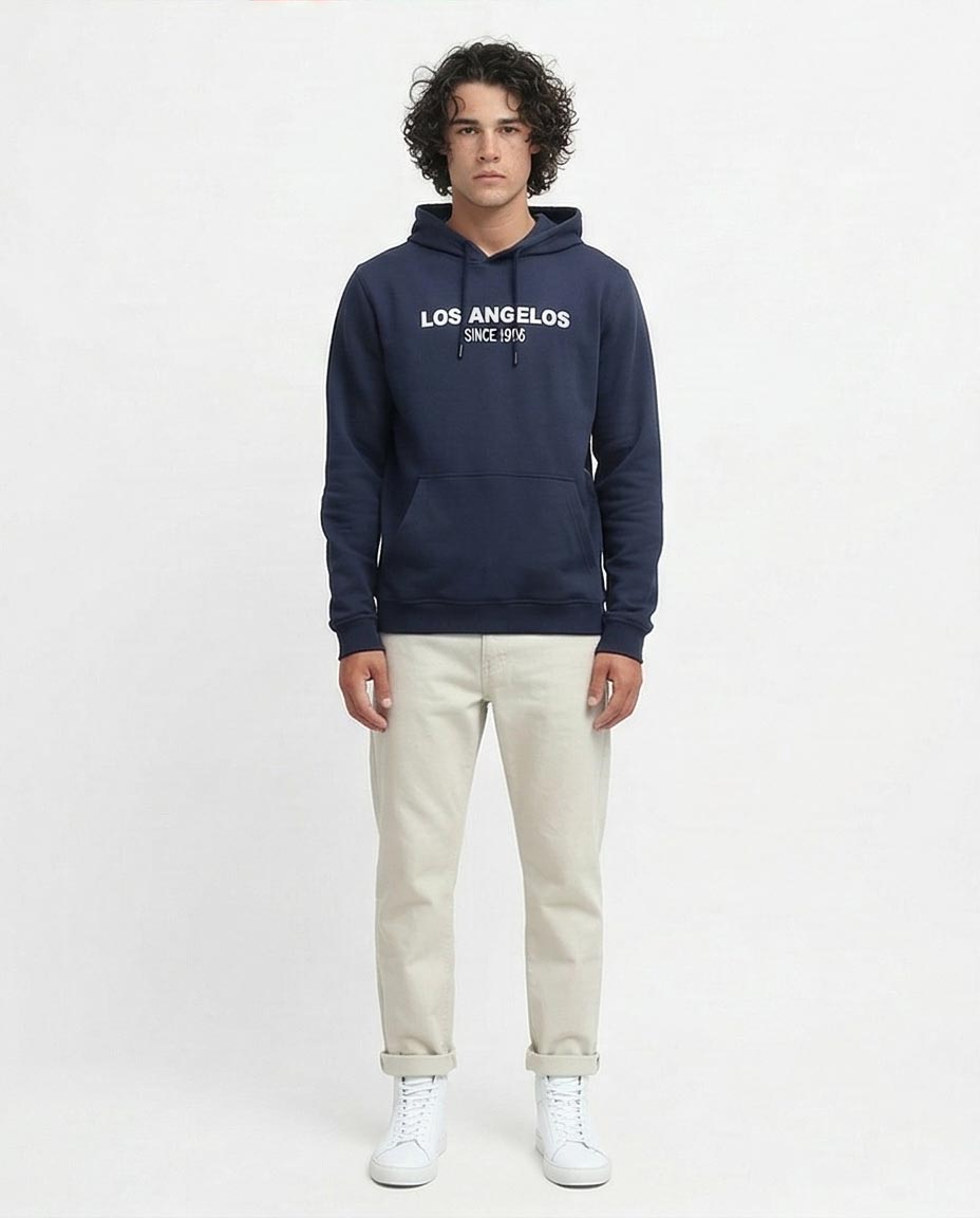 Ravin Men's Los Angeles Graphic Hoodie - Navy - o193142