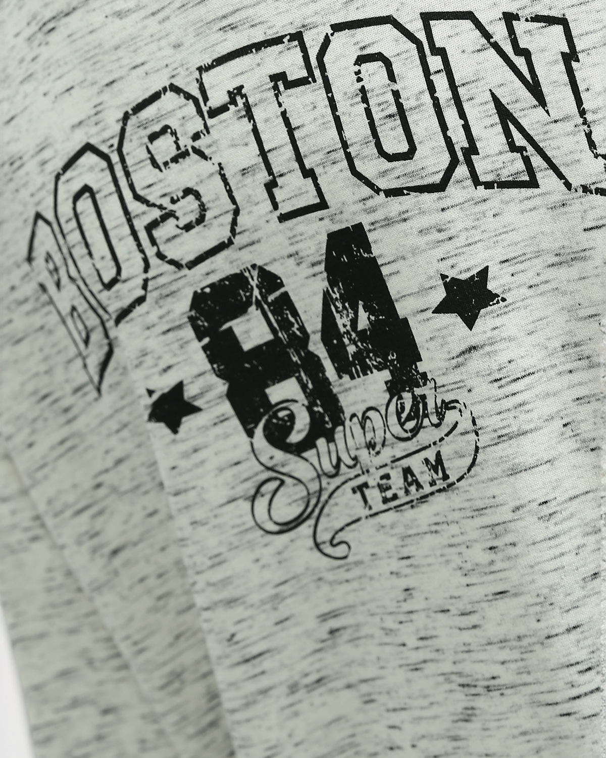 Ravin Men's "Boston 84" Slub Knit Oversized Hoodie - Oatmeal Heather - o197323