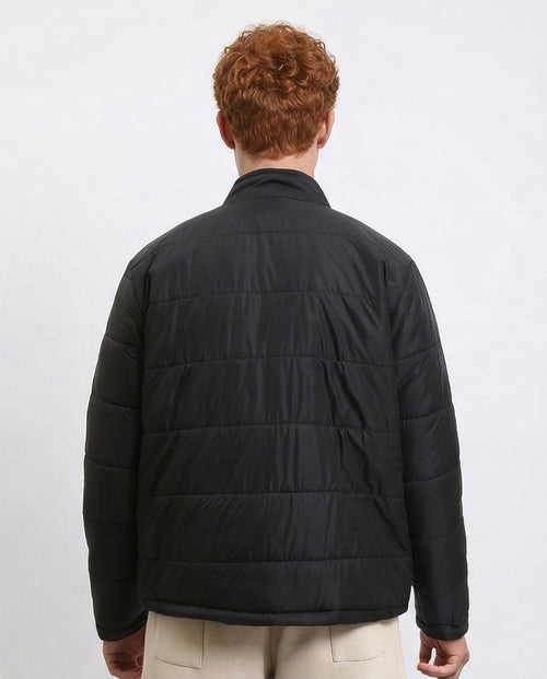 Ravin Men’s Horizontal Quilted Lightweight Puffer Jacket - Black - R211350