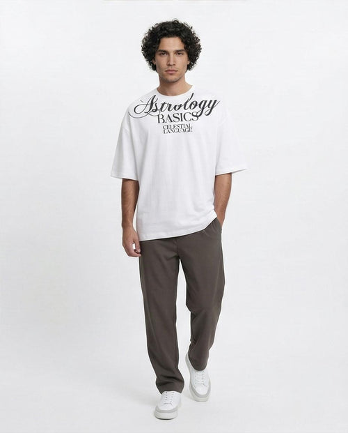 Ravin | Astrology Basics Oversized Graphic T-Shirt - R215747
