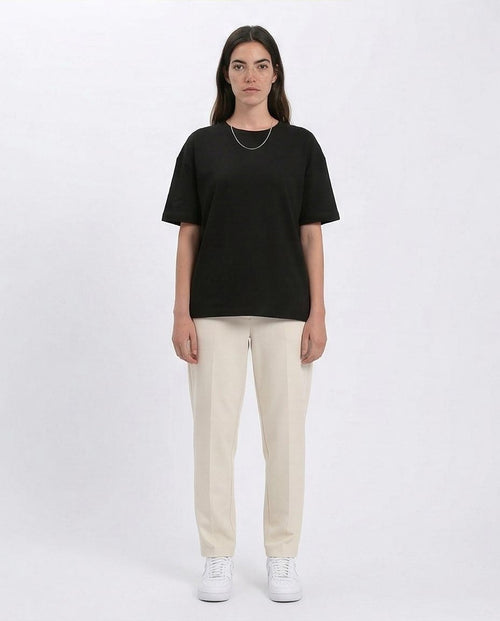 Ravin | Women's Heavyweight Oversized Essential T-Shirt- Black - R215878