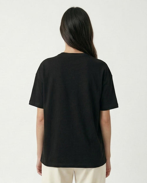 Ravin | Women's Heavyweight Oversized Essential T-Shirt- Black - R215878