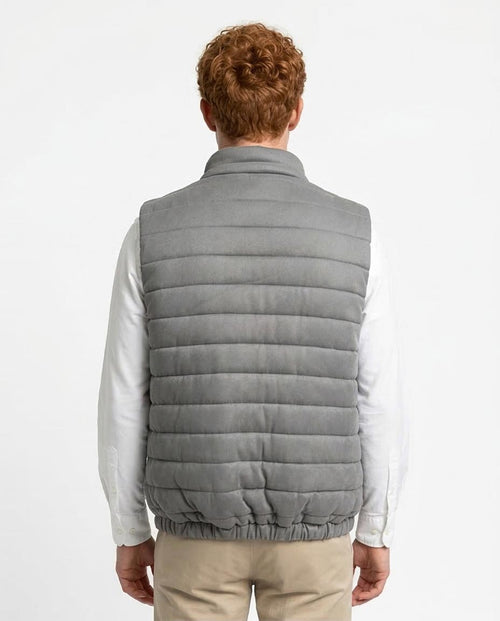 Ravin Men's Quilted Performance Puffer Vest – Slate Grey - R215935
