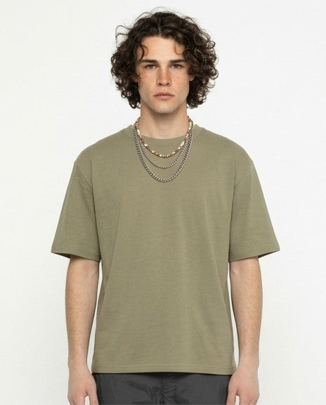 Ravin Modern Oversized Tee in Muted Olive - R216564