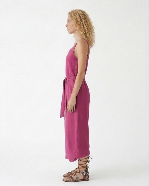Ravin Women's Modern Boho Wide-Leg Jumpsuit – Fushia R216762