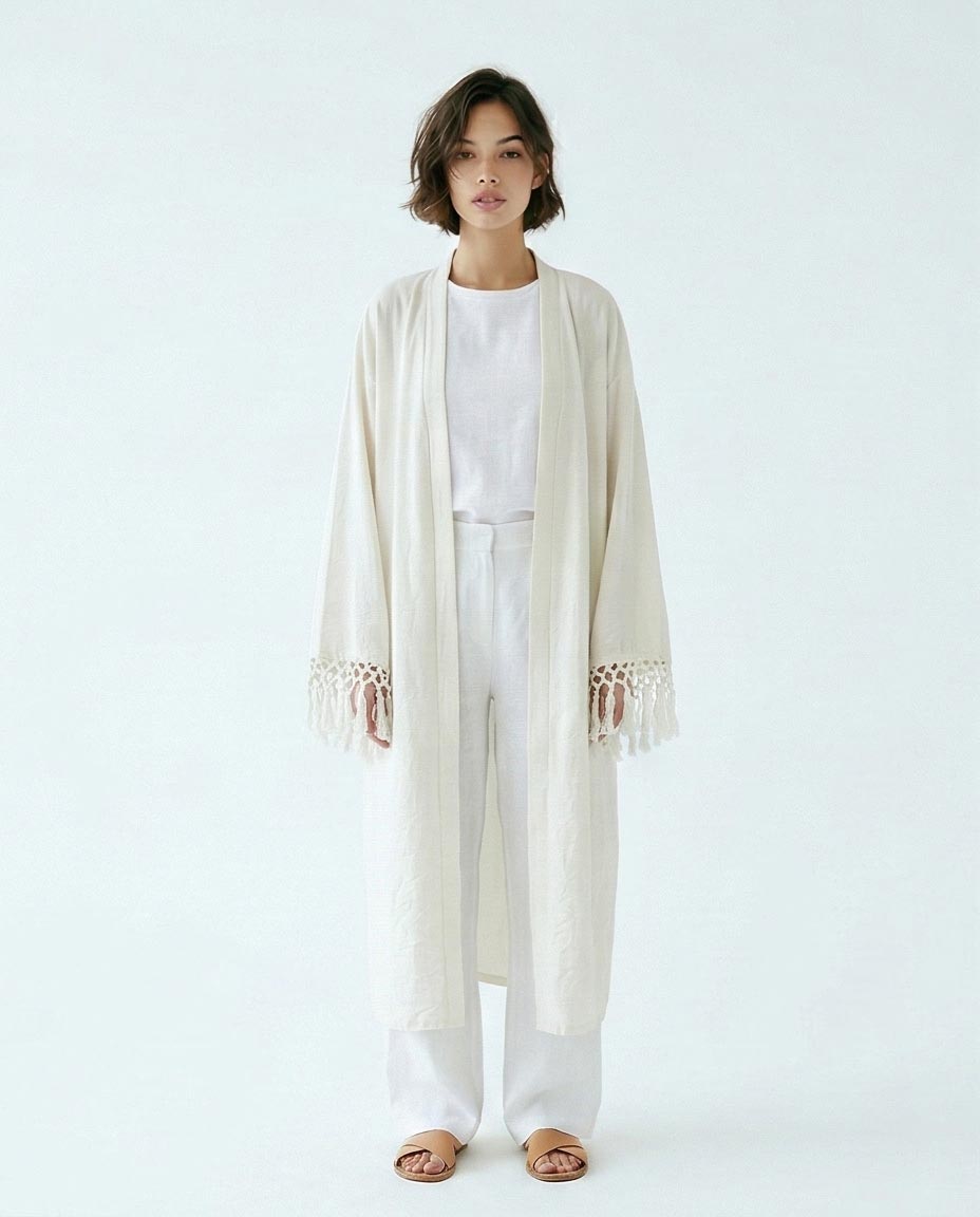 Women's Cardigan - White