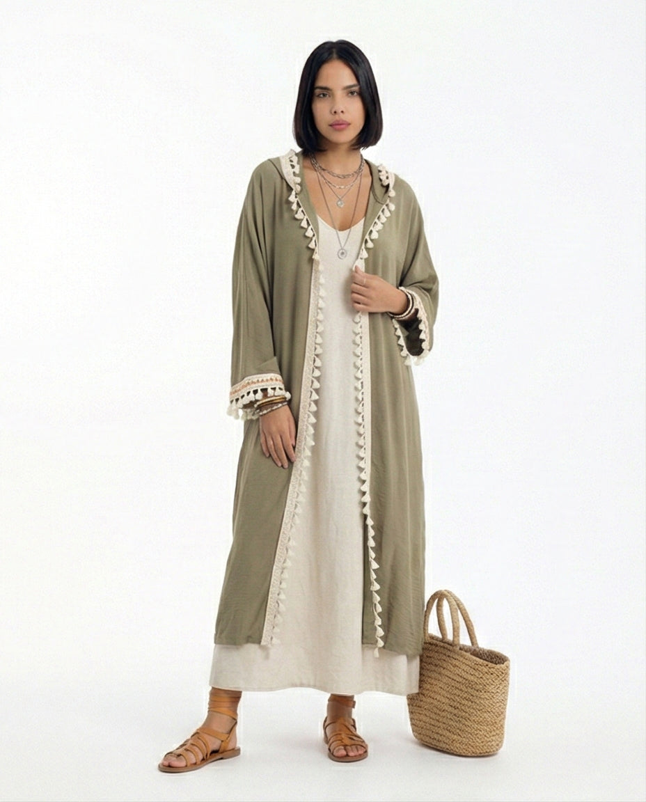Women's Cardigan - Khaki