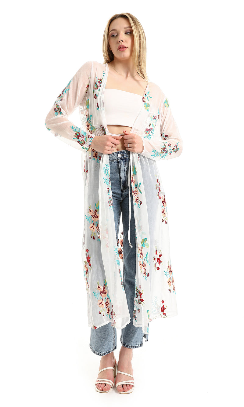 o164076-stitched-flowers-allover-cardigan-white-turquoise-maroon-women-cardigan