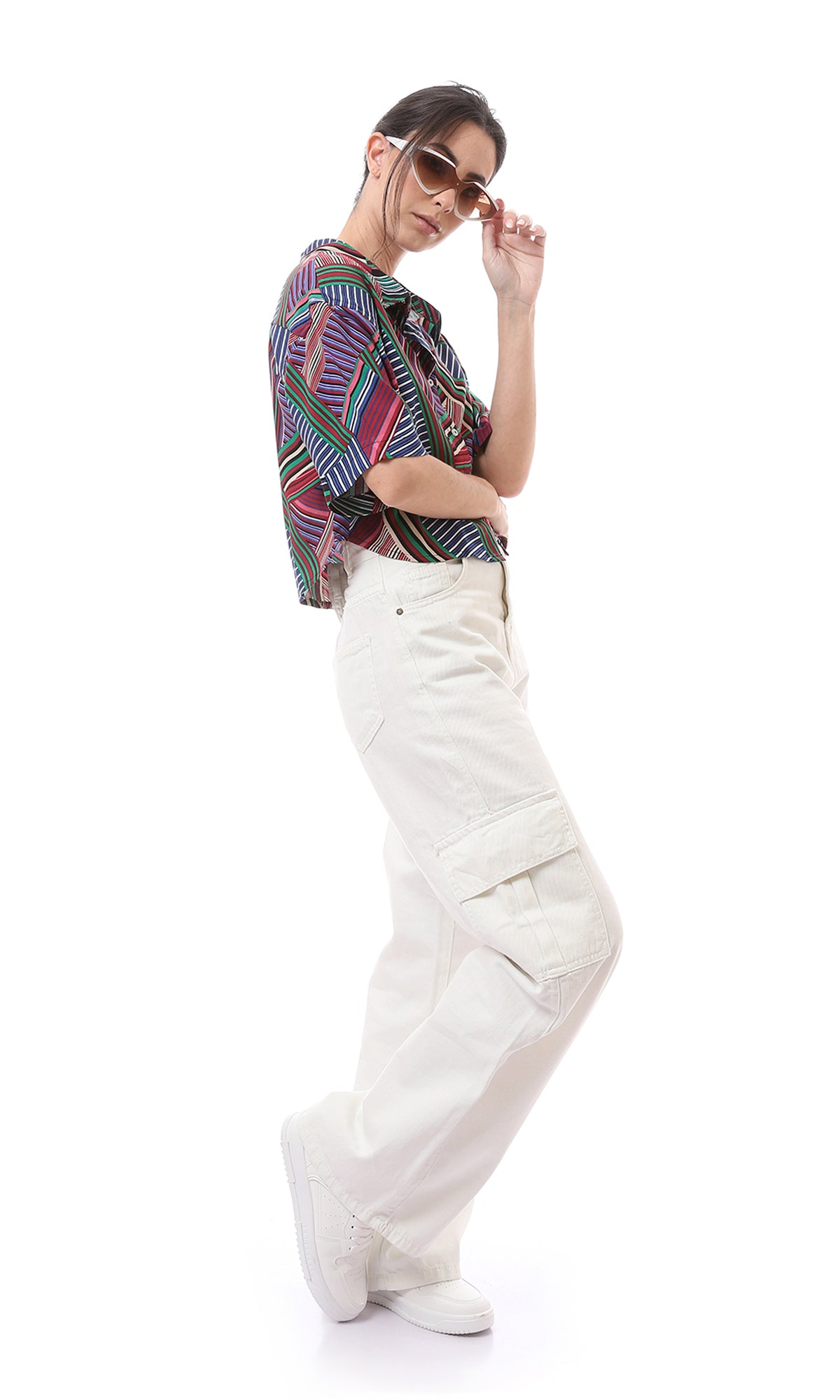 O167018 Women Short Sleeve