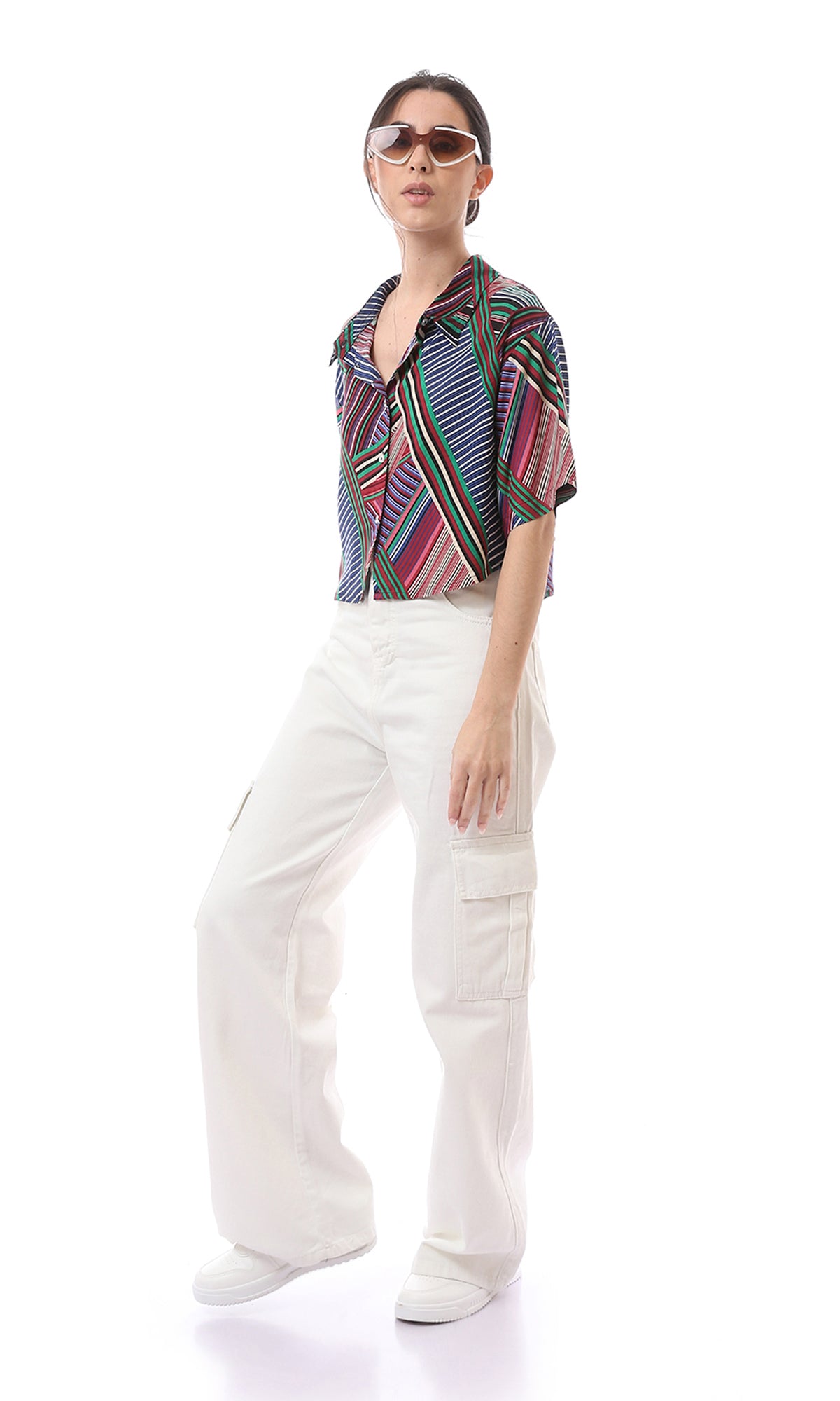 O167018 Women Short Sleeve