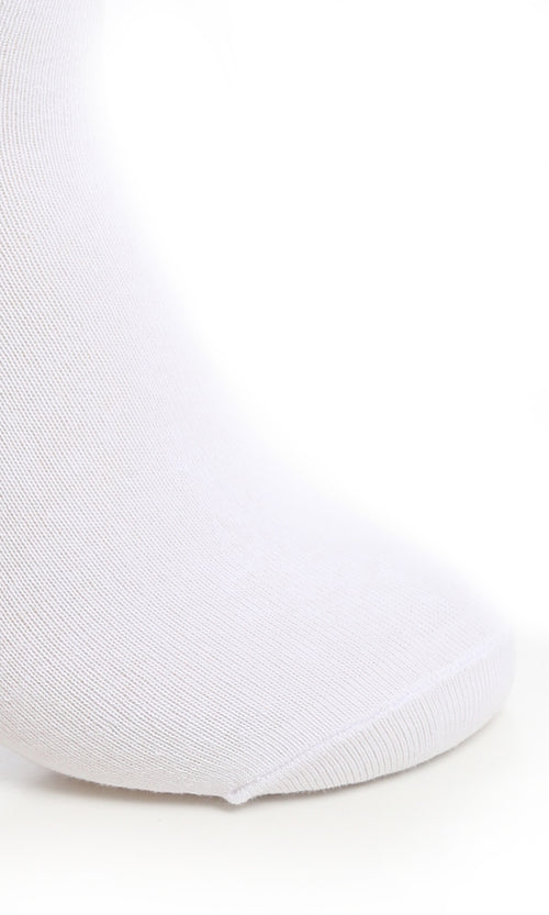 جوارب للكاحل مريحة باللون الأبيض