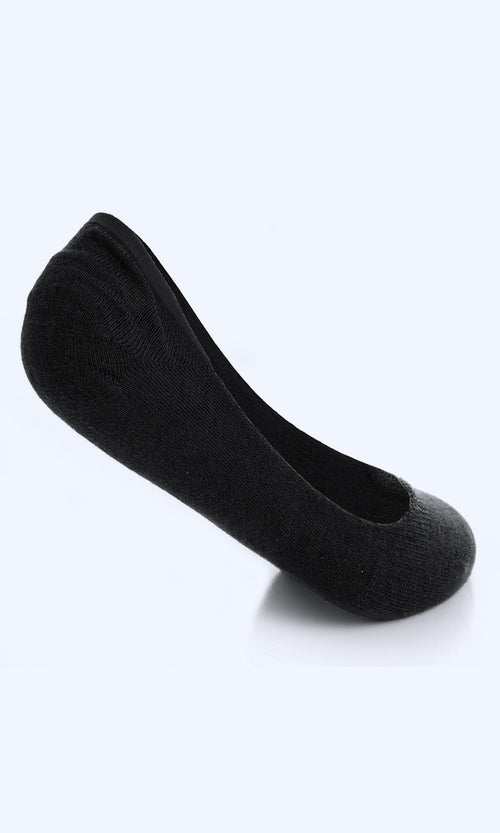 Men's Essential Low-Cut Invisible No-Show Socks - Black - 0167418