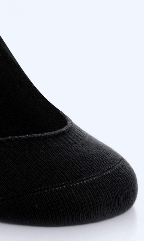 Men's Essential Low-Cut Invisible No-Show Socks - Black - 0167418
