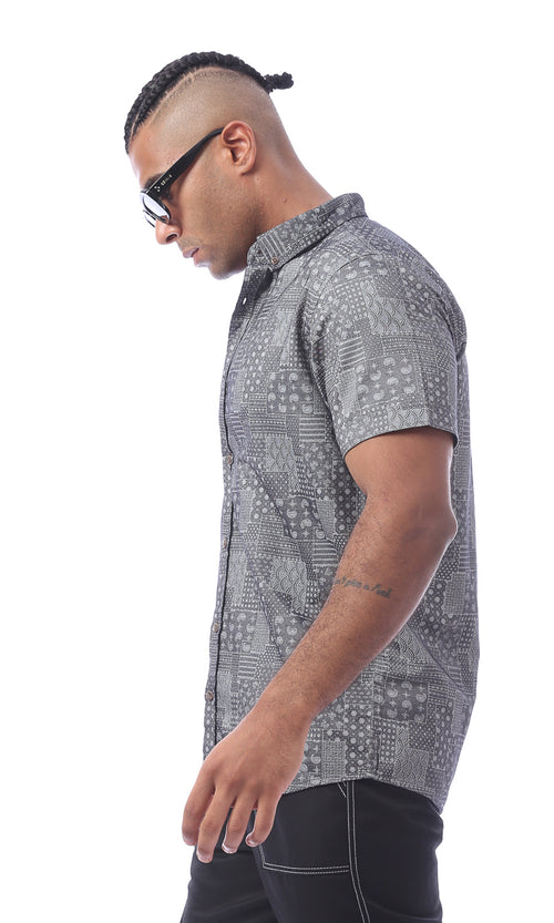 O170416-S23M071-FOB 100% POLYESTER-GREY (MSS)