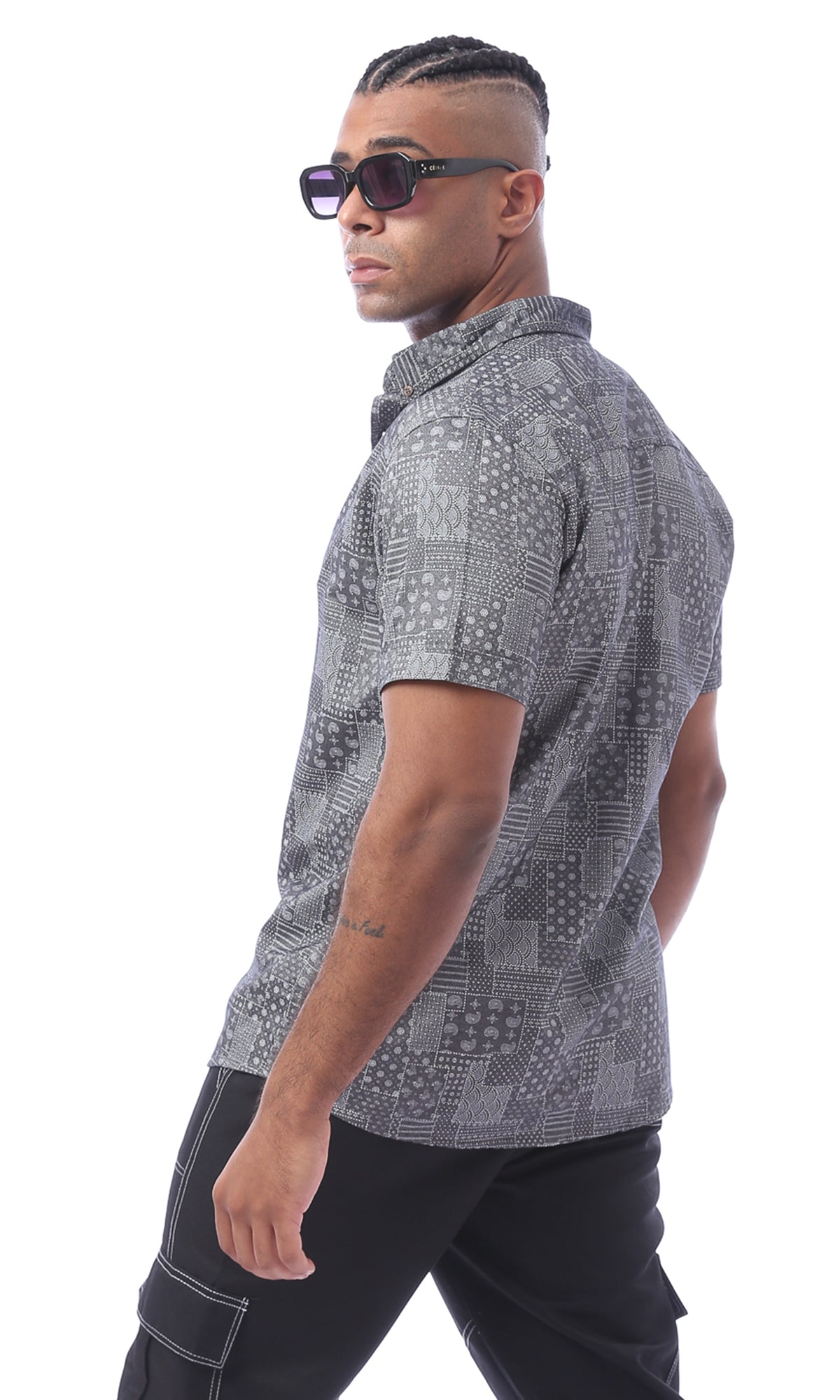 O170416-S23M071-FOB 100% POLYESTER-GREY (MSS)