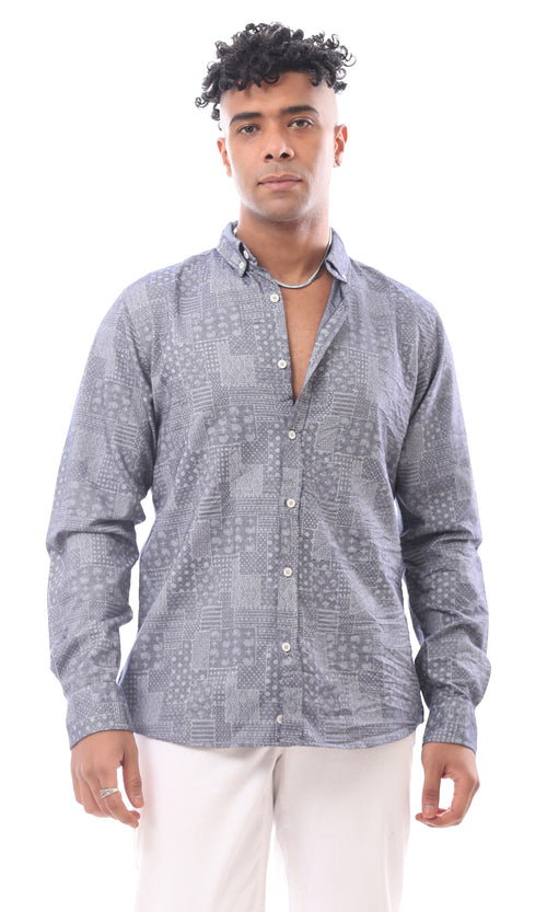 O170427-S23M116-FOB 100% POLYESTER-S.BLUE (MLS)