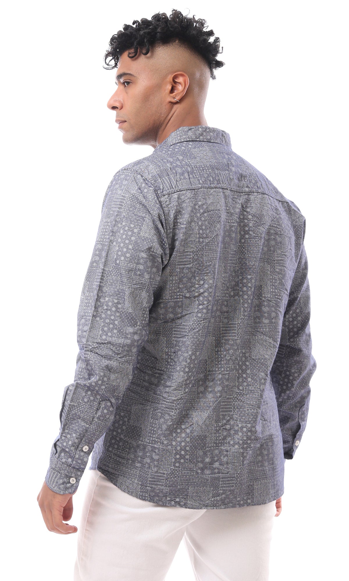 O170427-S23M116-FOB 100% POLYESTER-S.BLUE (MLS)