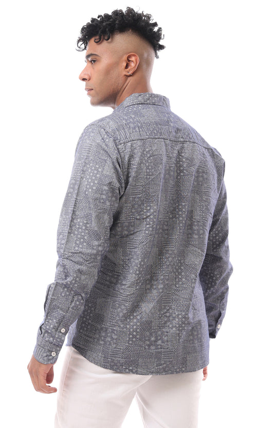 O170427-S23M116-FOB 100% POLYESTER-S.BLUE (MLS)