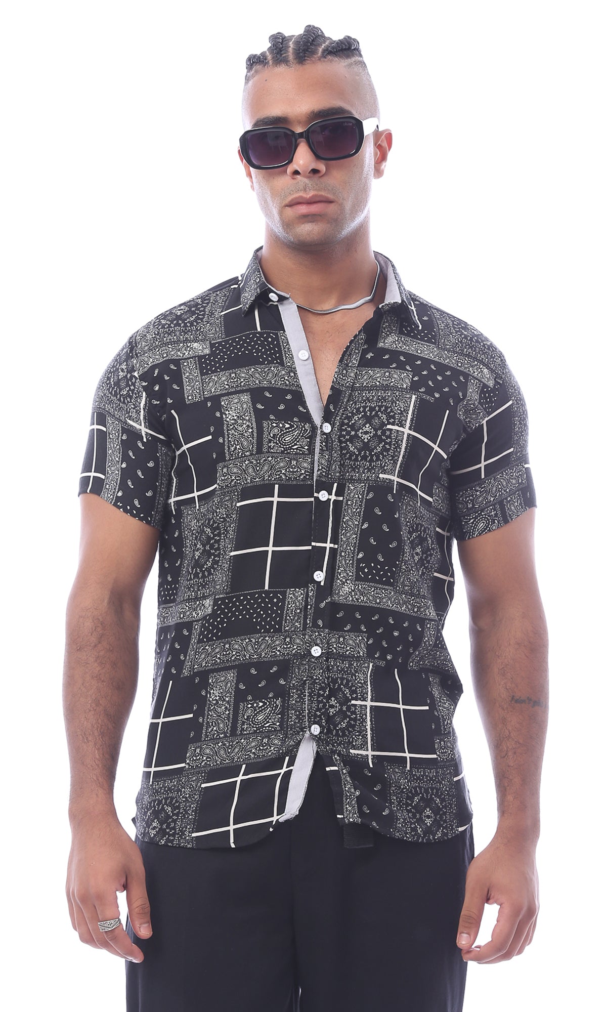 O170436 Men Short Sleeve