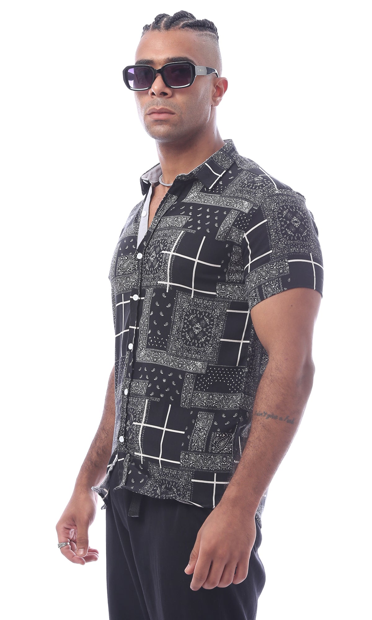 O170436 Men Short Sleeve