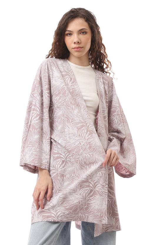 قميص منقوش ملون بأكمام طويلة سهل الارتداء