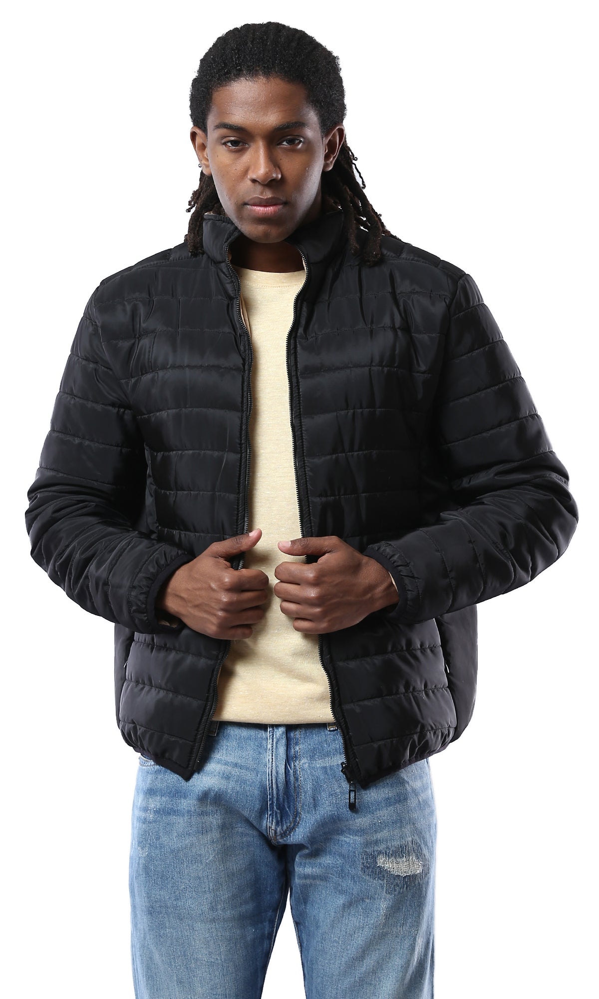 Black solid bomber clearance jacket