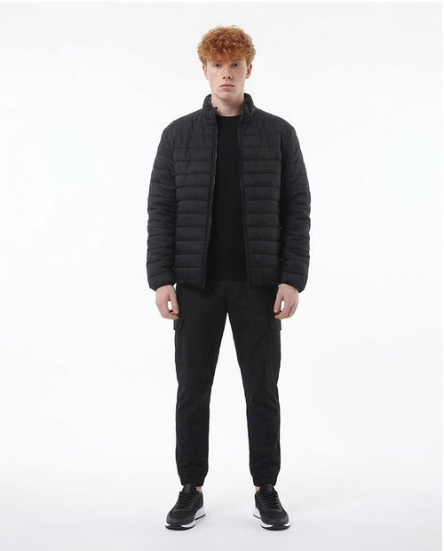 Ravin Men’s Lightweight Quilted Puffer Jacket – Black - O173259