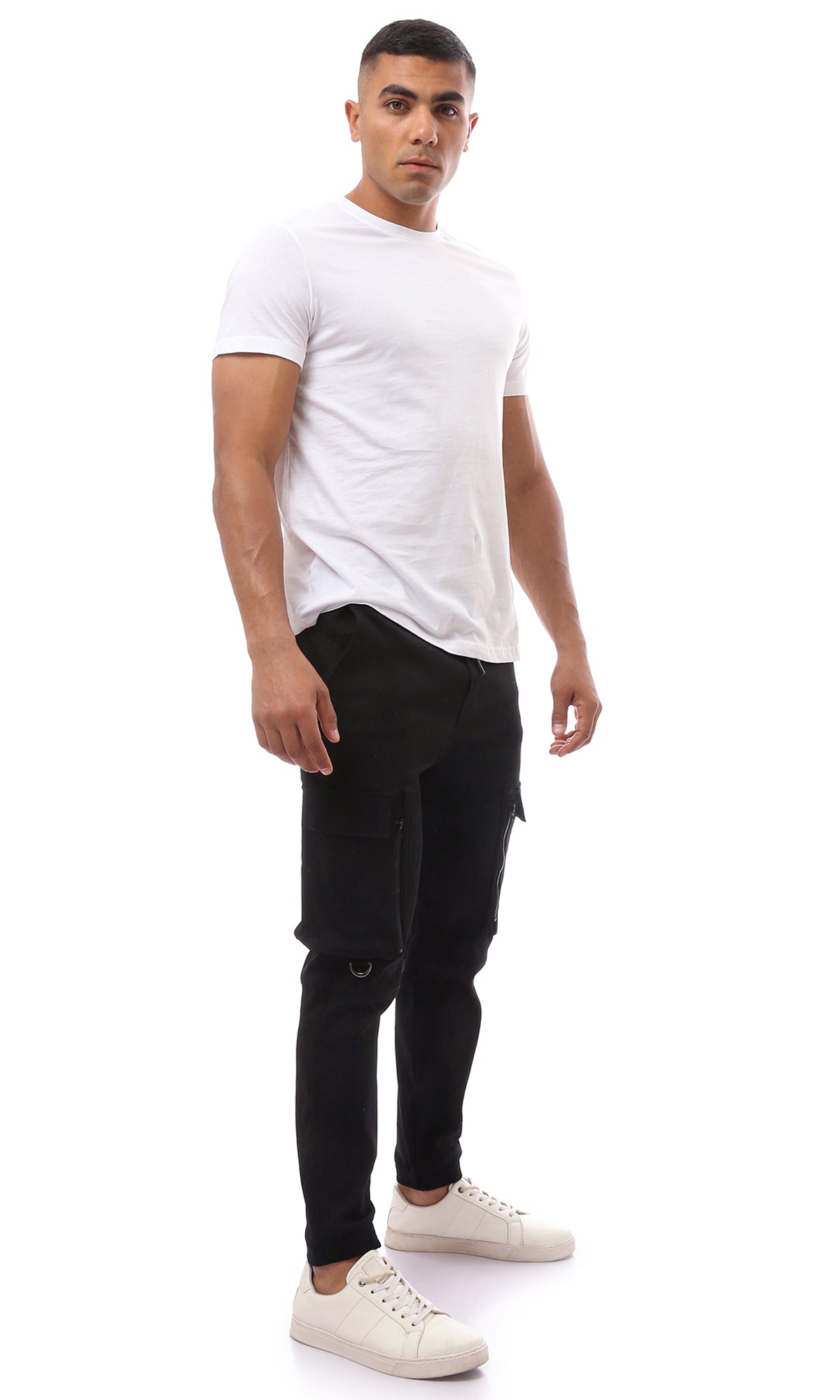 Essential White Short Sleeve Crew Neck T-Shirt - O173979