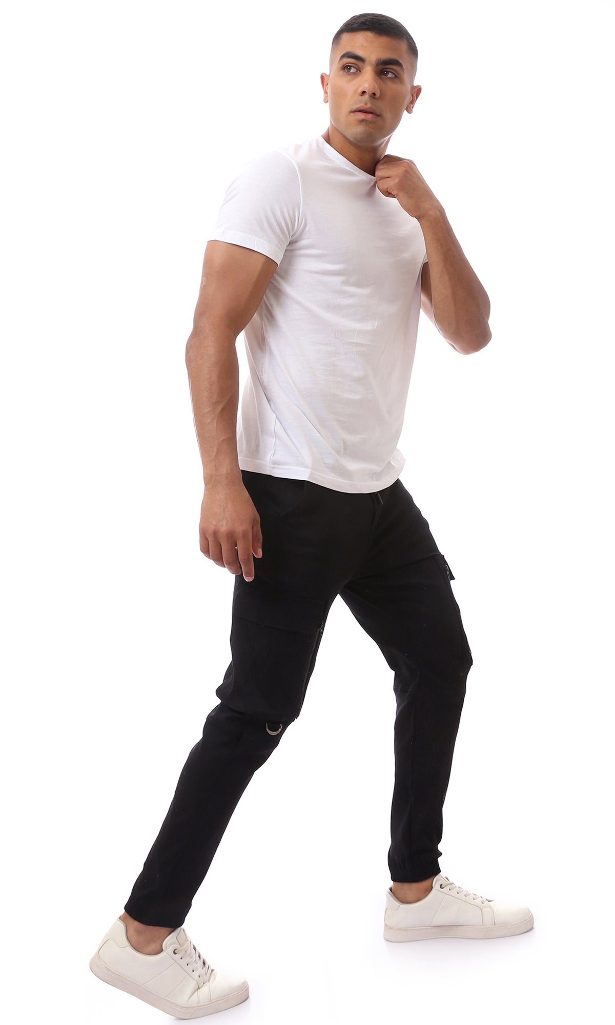 Essential White Short Sleeve Crew Neck T-Shirt - O173979