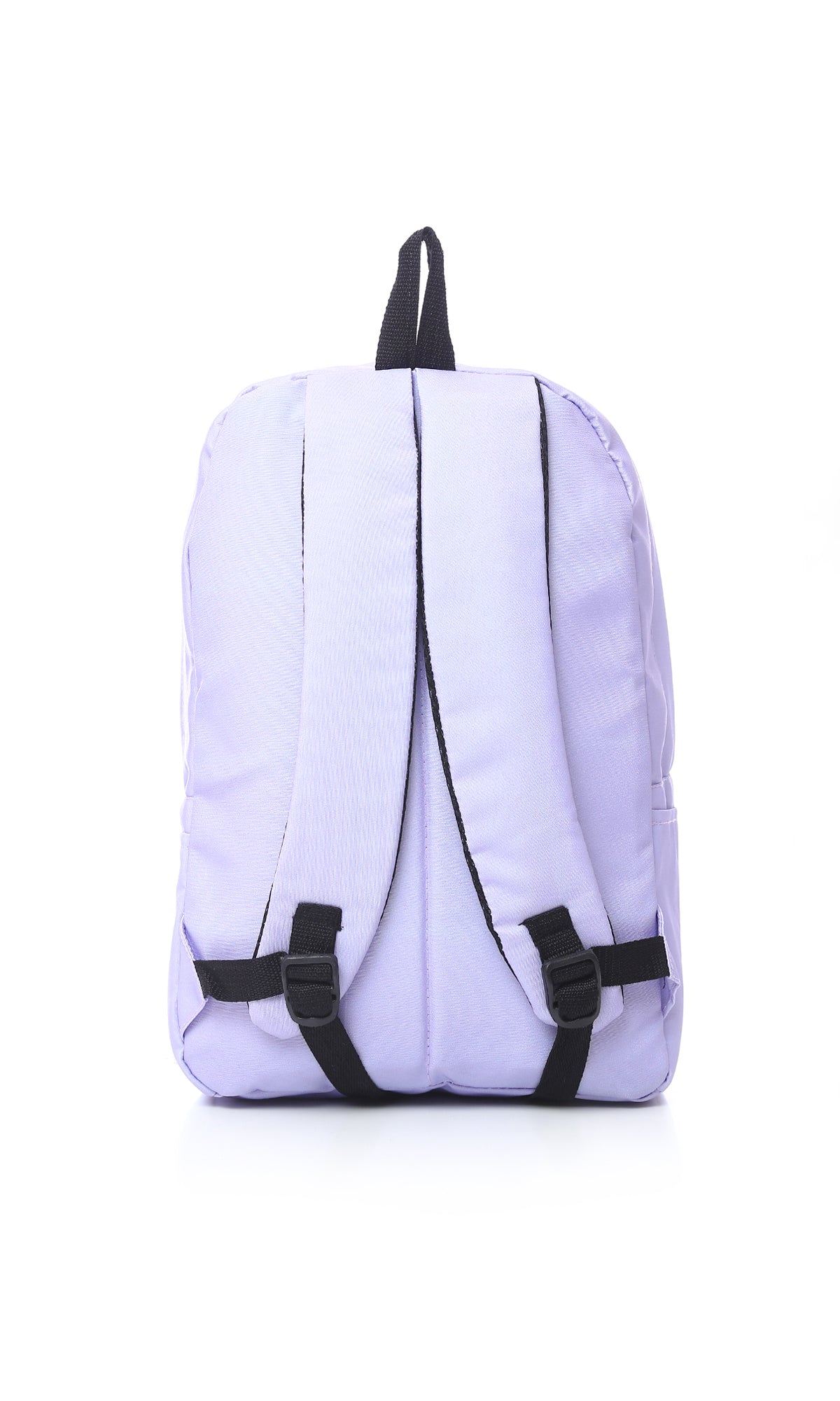 O174547 Solid Zipped Dark Pink Laptop Backpack