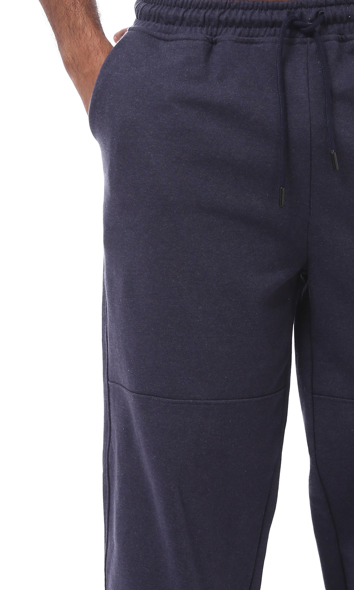 O174891 Slip On Heather Navy Blue Comfy Pants