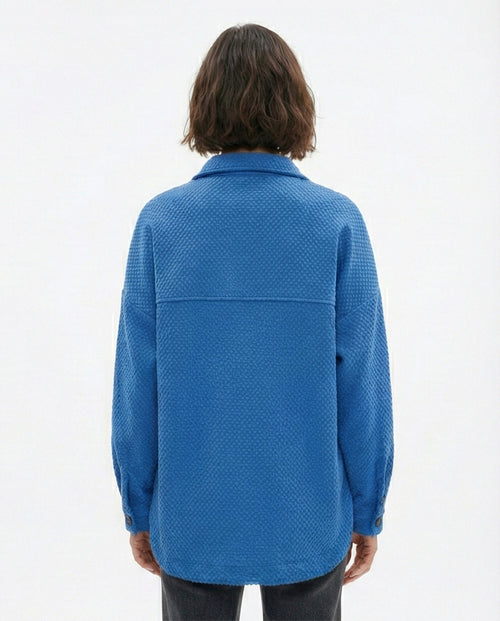 O172563 Green Ribbed Long Sleeves Short Pullover