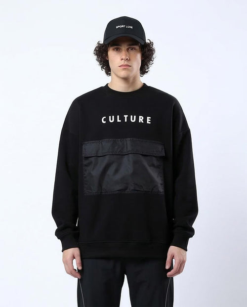RAVIN | "Culture" Oversized Technical Pocket Sweatshirt - O175667