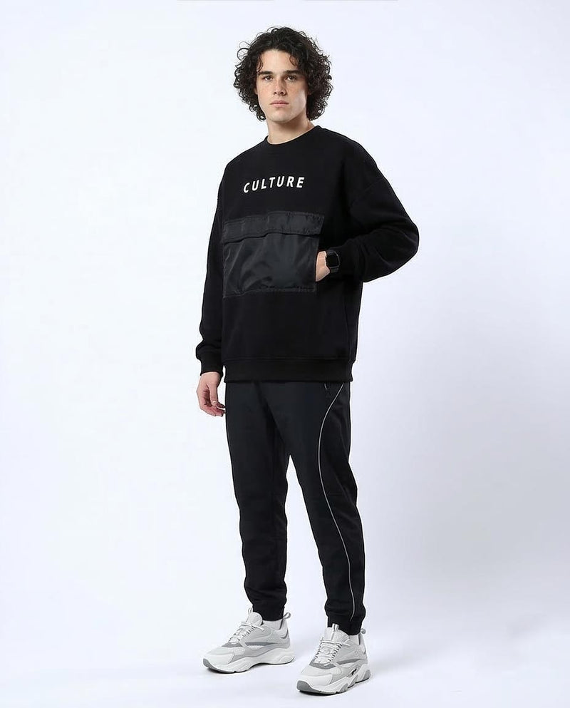 RAVIN | "Culture" Oversized Technical Pocket Sweatshirt - O175667