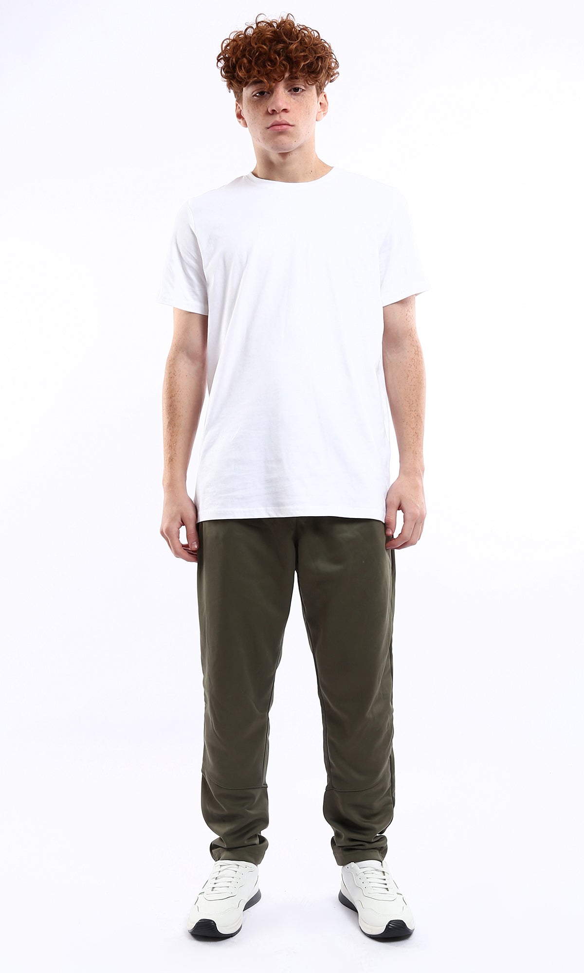 Classic White Essential Crew Neck Tee - O178022